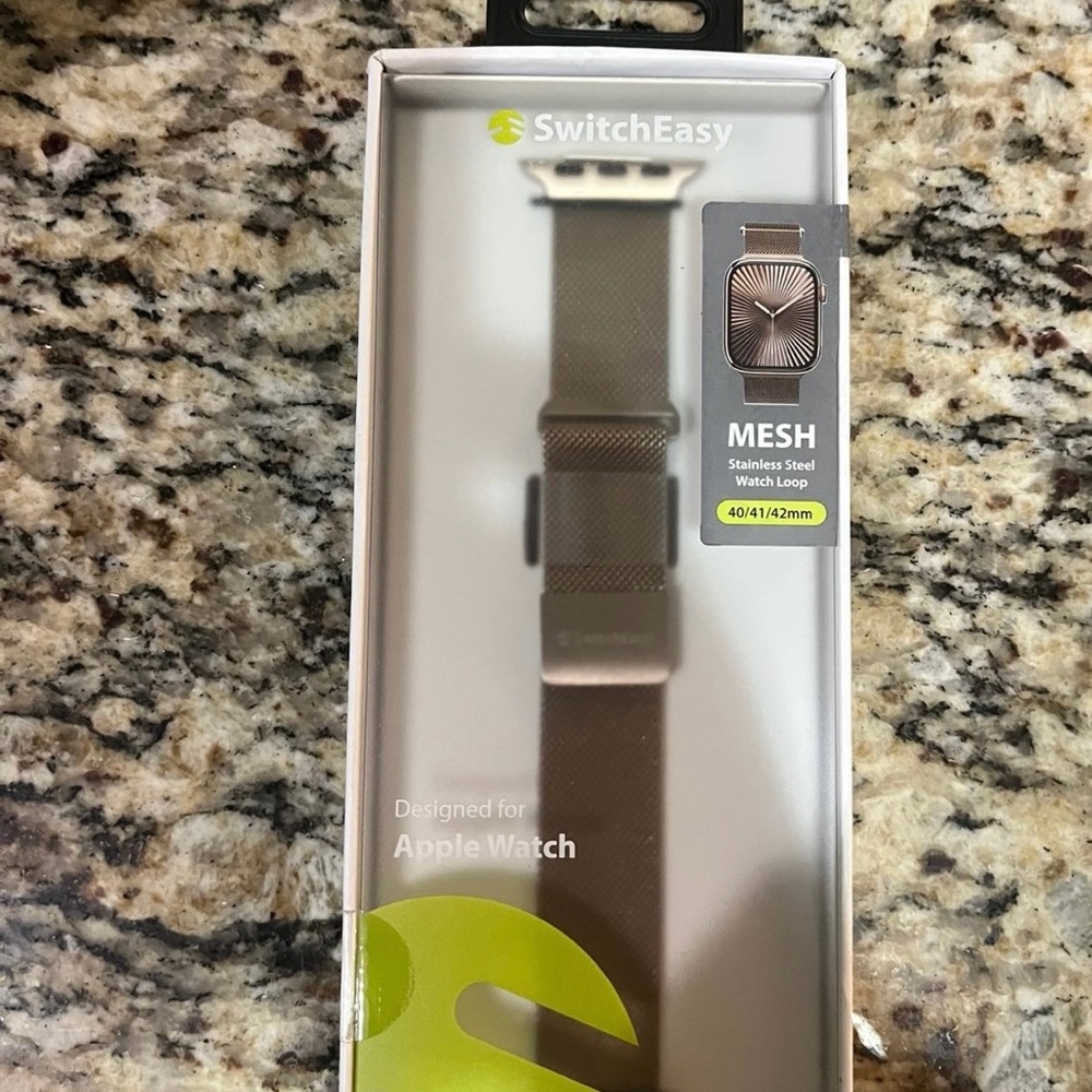 SwitchEasy Stainless Steel Mesh Watch Band for Apple Watch